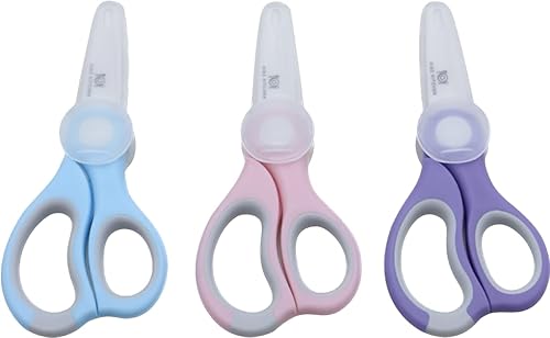 Tijeras duraderas para alimentos para bebés (cerámica) (PINK)