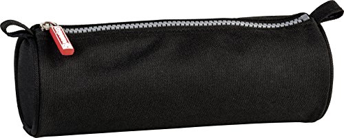 Preisvergleich Produktbild Brunnen 104911590 Schlamper-Etui Crinkle (rund, 22 x 8 cm) schwarz