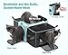 Pecute Cat Carrier Expandable, Airline Approved Cat Soft-Sided Carriers, Breathable Pet Carriers up to 5kg/12lbs, Collapsible Cat Bag Carrier Great for Travel, Outdoor, Hiking, Camping, Light Blue