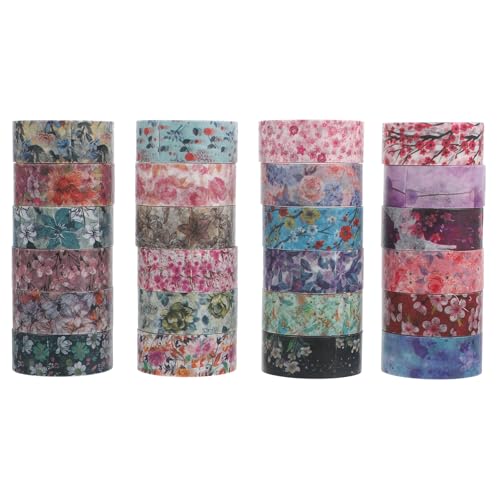 Cinta washi para scrapbooking sin romper páginas, papel fácil de cortar para diario DIY
