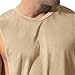 Mens Drop Armhole Tank Top Male Workout Cut Off Sleeveless Shirts Muscle Cut Off Tank Tops for Men (Apricot,Medium)