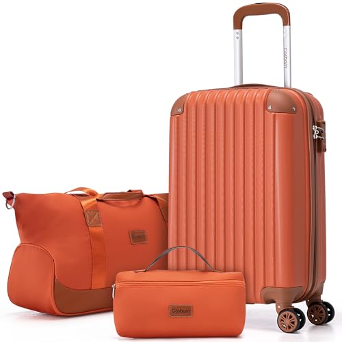 Cosbarn Carry On Luggage Sets 3 Piece, 20 Inch Luggage...