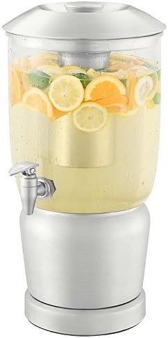 3 Gallon Beverage Dispenser with Drip Free Spigot, Virtually Unbreakable Drink Reservoir