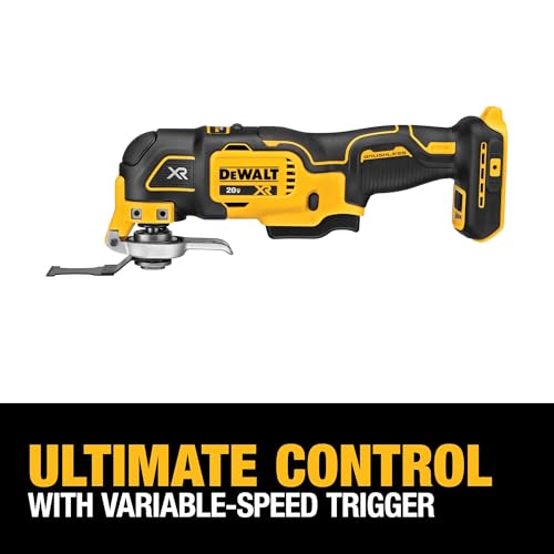 DEWALT 20V Max XR Oscillating Multi-Tool, Variable Speed, Tool Only (DCS356B) - Image 4