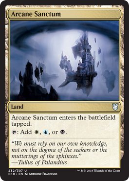 Magic: The Gathering - Arcane Sanctum - Commander 2018
