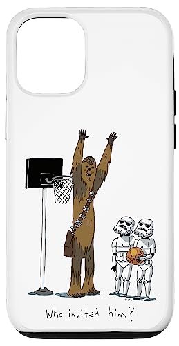 Coque iPhone 12 Star Wars Chewbacca pour les fans de basket au quotidien