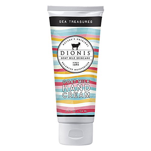 Dionis Goat Milk Skincare Hand Cream, Sea Treasures, 2 oz.
