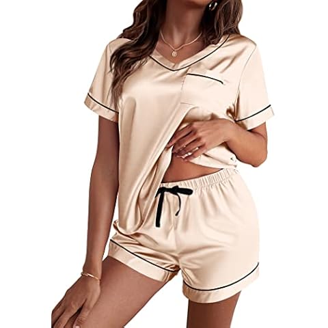 Ekouaer Silk Pajama Set Cover