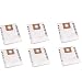 Shop Vac 5-8 Gallon Bags 6pk | Shop-Vac # 9066100 Type E | For use with Shop-Vac 5-8 Gallon Tanks with Side Inlet by DVC Products