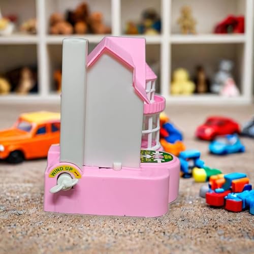 Image of Puppy House Dog Coin Stealing Piggy Bank for Kids - Adorable and Durable Money Bank | Educational, Fun, and Safe Collecting Toy | Perfect for Gifting Unisex Kids (Pink - White)