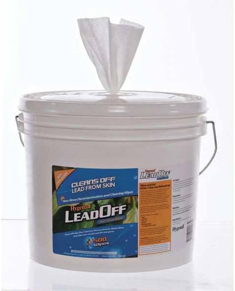 LeadOff Wipes - 500 Wipe Bucket Dispenser for Lead & Heavy Metals