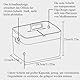Lihaian Medizinbox Hausapotheke Box Tragbare Plastik Erste Hilfe Box, Aufbewahrung Großer Medizinschränke Medizinkoffer Doppelschichtiger Aufbewahrungskoffer für zu Hause (Weiß)