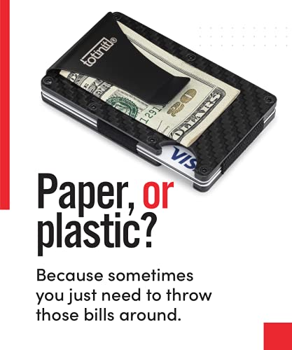 Vault CF RFID wallet - Carbon Fiber w/bottle opener (Black)3