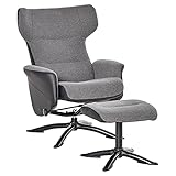 360 GRAD DREHBAR: Der Sitz ist 360° frei drehbar, bequem für Sie, um etwas herum zu fangen oder von ihm zu verlassen, ohne das Sofa zu bewegen.