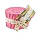Bella Solids 30s Pink Jr Jelly Roll (9900JJR 27) by Moda House Designer for Moda