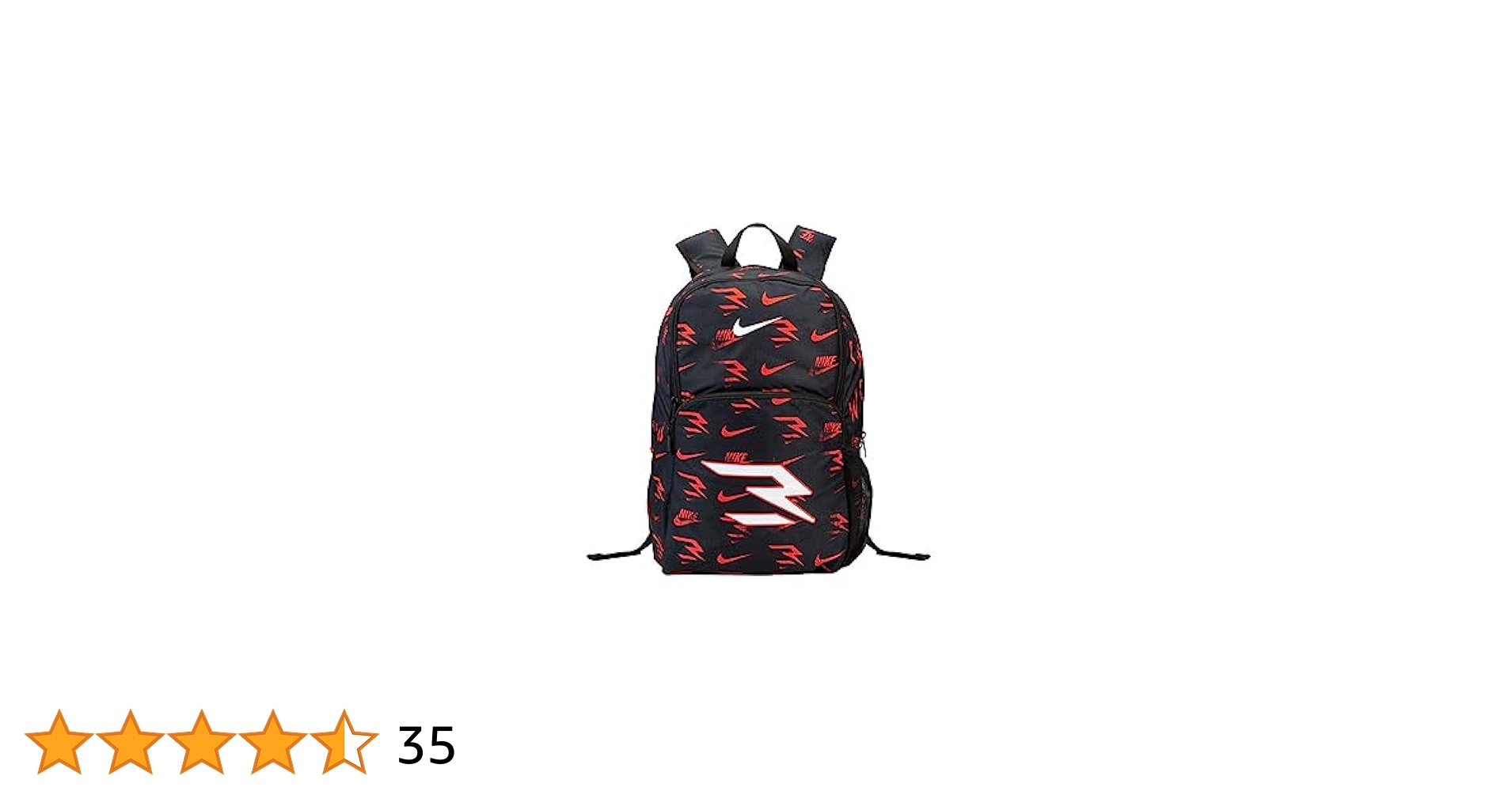 Amazon.com | Nike 3 Brand Backpack - Black/Red - One Size