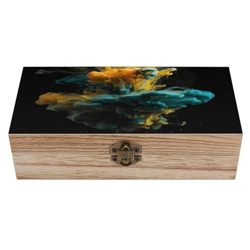 Coffre de rangement en bois rétro, le cadeau idéal pour boîte à souvenirs