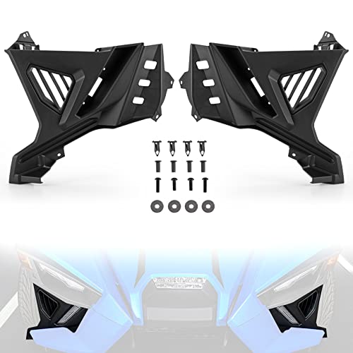 A & UTV PRO Front Lower LED Accent Panel Kit for Polaris Slingshot S SL SLR R 2020 2021 2022 2023 2024 Housing Mount Accessories, Replace OEM # 5454402, 5454401, RH, LH