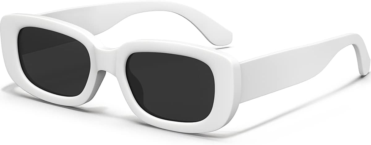 Retro Rectangle Kids Sunglasses 90’s Vintage Fashion Narrow Square Frame Glasses Shades for Girls Boys UV Protection