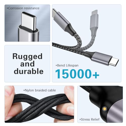 Adaptateur USB C vers prise casque 3,5 mm pour iPhone 15 Pro Max, iPad, Pixel et MacBook