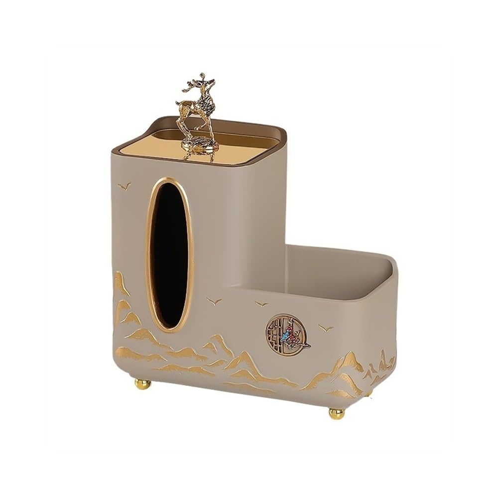 Porta Fazzoletti Copri Scatola for fazzoletti in Resina Cinese, Porta Carta, Ornamenti, tavolino, Organizer for Bagno, Camera da Letto, Ufficio Portafazzoletti