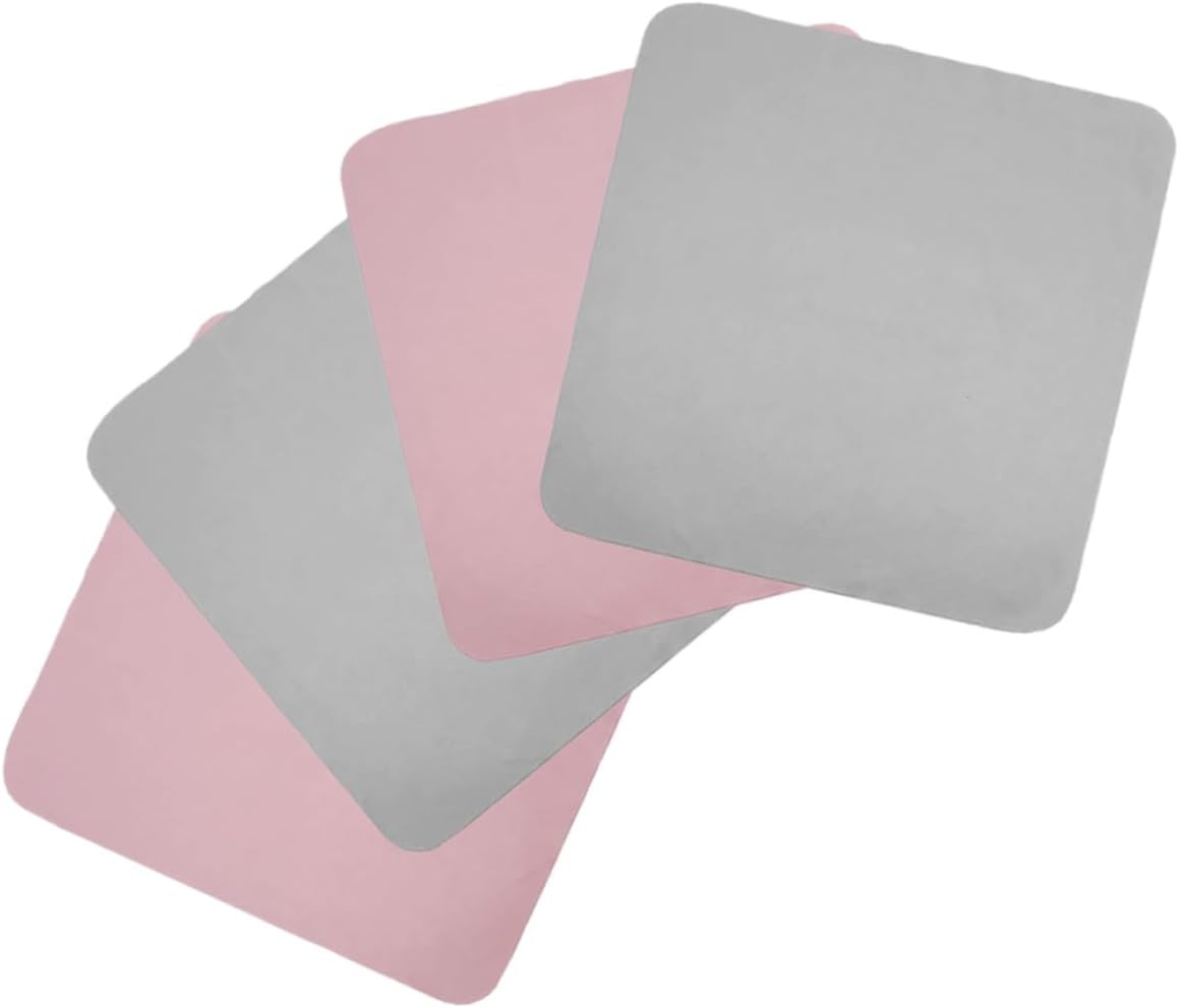 Large Eyeglass Cleaning Cloth 4pcs Microfiber Lens Cleaning Sheets for Glasses Sunglasses Laptop Screens Tv Screens Soft Fiber Fabric Wipes for Eyewear and Electronics