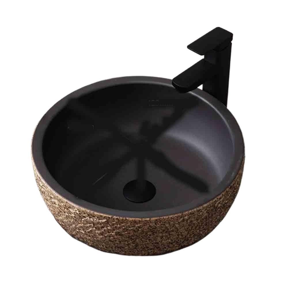 Vasque lavabo à poser pour aménager facilement un point d'eau sur le balcon