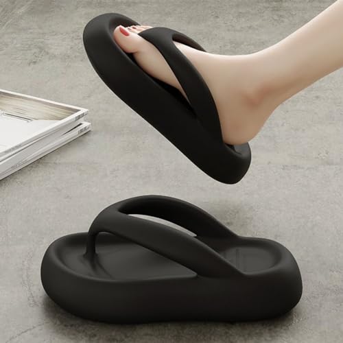 Pillow Slippers for Women Flip Flops Slide Sandals Shoes Cloud Slides Cushion Thick Sole2