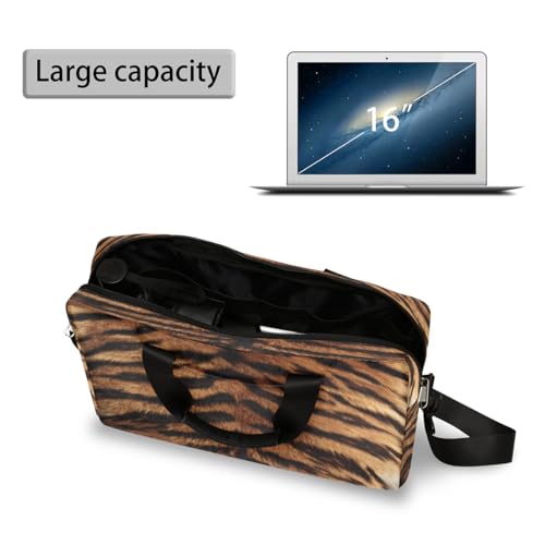 Maletín para laptop con estampado tigre, 13-16 pulgadas miniatura 5