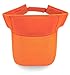 MDSTYLE Visor Hat for Men & Women Sun Visor Cap for Sports Tennis Golf Running Beach Outdoor Caps Hats Visors Sunvisors (US, Alpha, One Size, Orange)