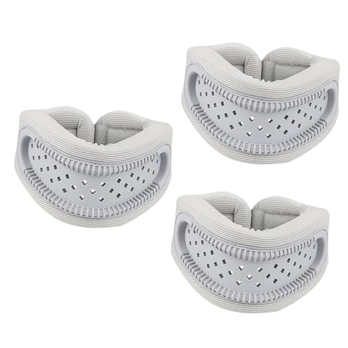 Neck brace souple FRCOLOR en lot de 3 pièces avec motif rhombique pour le cou