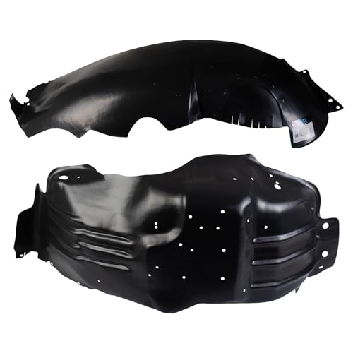 Image of TRQ Inner Fender Liner Set Compatible with 1997 Ford F-150 FO1247104 FO1248102