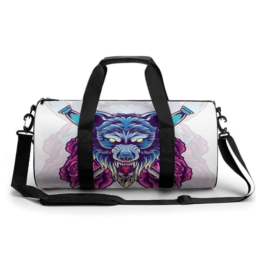 Sac camping Fleur De Loup Bleue 45cm : protégez vos affaires