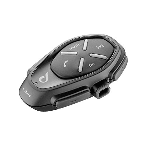 Kit Intercomunicador Bluetooth Interphone LINK Duplo + Carregador Tomada USB