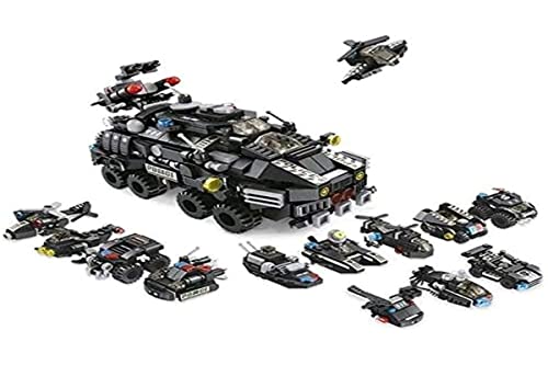 Blocos de Montar Cubic Swat Policia com 572 Pcs Multikids