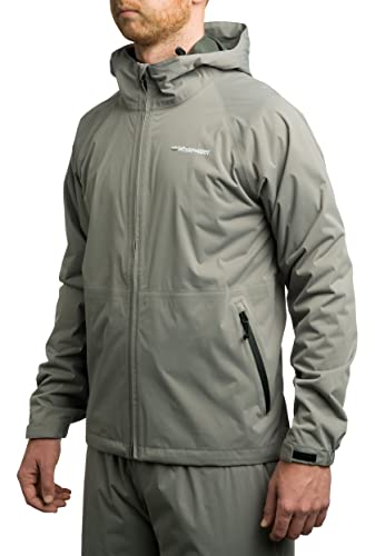Image of Whitewater Fishing Men's Packable Rain Jacket, Lightweight Waterproof Rain Gear