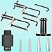 6706 Fuel Injector Rail Assembly Remover & GM245 Fuel Injector Seals Tools Perfectly Fits for GM Engines