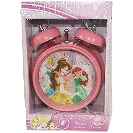Amazon Co Jp 50 2 Disney Princess ディズニー プリンセス 目覚まし時計 アラーム時計 シンデレラ ベル アリエル 並行輸入品 ホーム キッチン