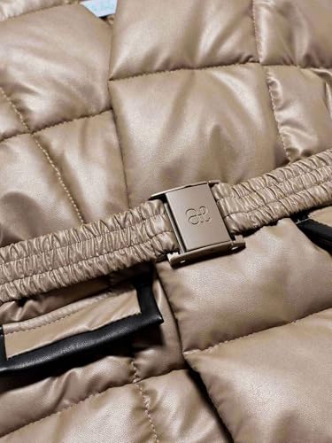 Abel & Lula Padded Vest for Girls Oat3