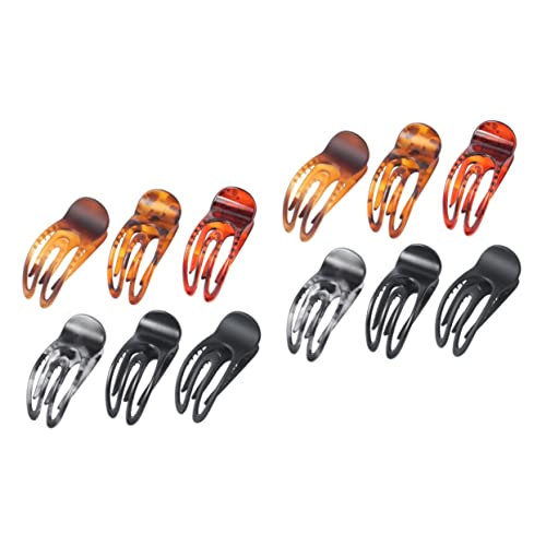 Pinces à griffes pour cheveux MAGICLULU : lot de 12 pinces à chignon pour coiffure femme