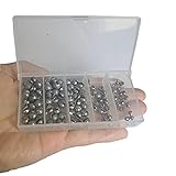 Fnina Split Shot Fishing Weights Fishing Weights Saltwater, 100PCS Round Removable Fishing Sinkers...