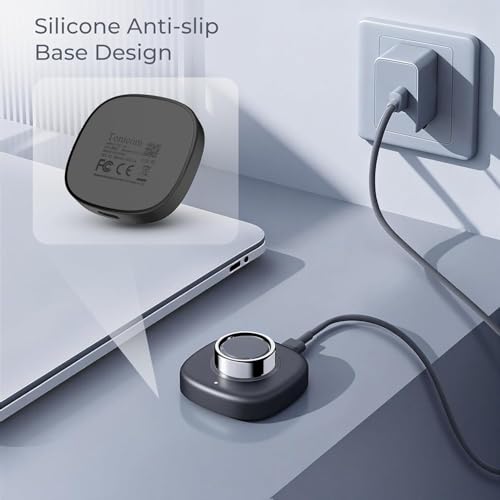 Image of Replacement Charger for Smart Ring Gen 4 Size 11, Portable Fast Charging Dock with USB-C Cable, Compatible with Gen 4 Ring (Not for Gen 3)