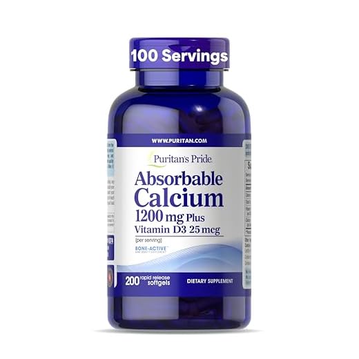 Puritan's Pride Calcium with Vitamin D3