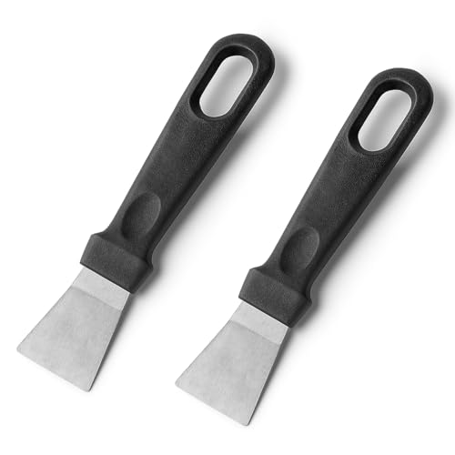 2 Pcs Edelstahl 3D Druck Spachtel Luftblasenentferner Harz Spatel für 3D Drucker professionelles Druckerwerkzeug verbesserter 3D-Druckerspatel mit komfortablem Griff zum Entfernen Abisolieren