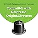 Amazon Fresh Espresso Strong Dark Roast Aluminum Capsules, Compatible with Nespresso Original Brewers, Intensity 12/13, 50 Count (5 Packs of 10)
