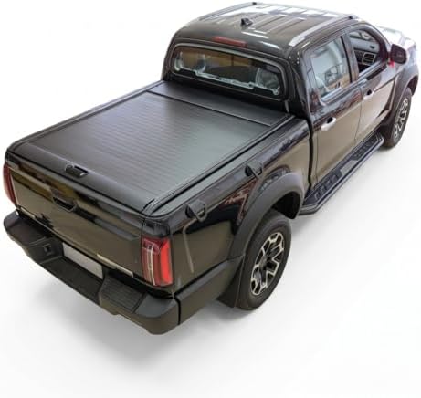 Retractable Hard Truck Bed Tonneau Cover Fits 2014-2026 Chevy Sil...