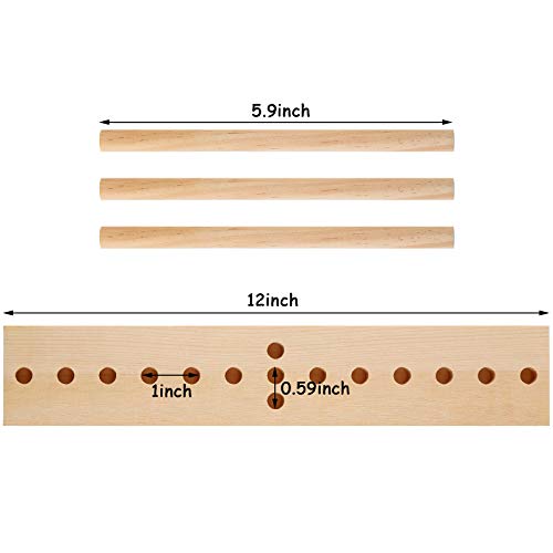 Willbond WILLBOND-WOODEN MAKER TOOL-01 Bow Maker For Bow Ribbon Wreath Wooden Maker Tool thumb #1