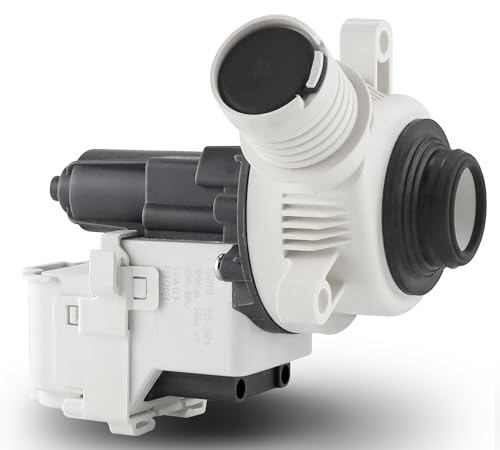Upgraded W10919003 W10775446 Washer Drain Pump Replacement Fit for Whirl-pool Ken-more May-tag Cro-sley Am-ana Washing Machine Water Drain Pump and Motor Replace AP6038235 PS11770076 By Fetechmate