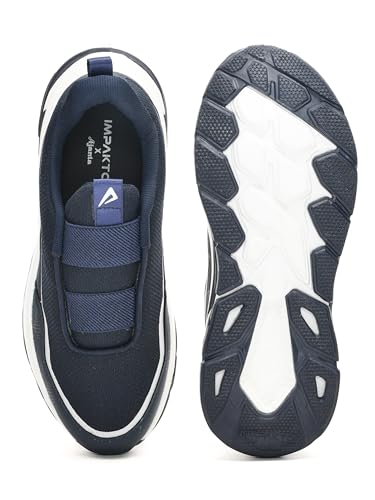 Image of Impakto IronHike Outdoor Shoes for Men | Cushioned Insole | Anti Skid Sole for All-Terrain | Lightweight Slip-in Fit System Casual Shoes for Walking, Gym & Casual Outings