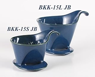ZERO JAPAN Ceramic Coffee Dripper - Small - Drip Cone Brewer ... (Jeans Blue)